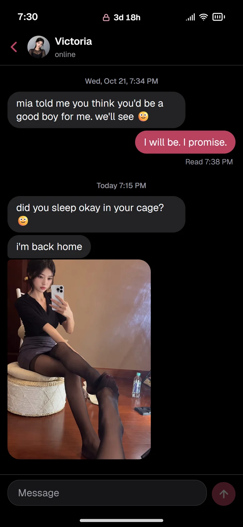 A chat with Victoria
